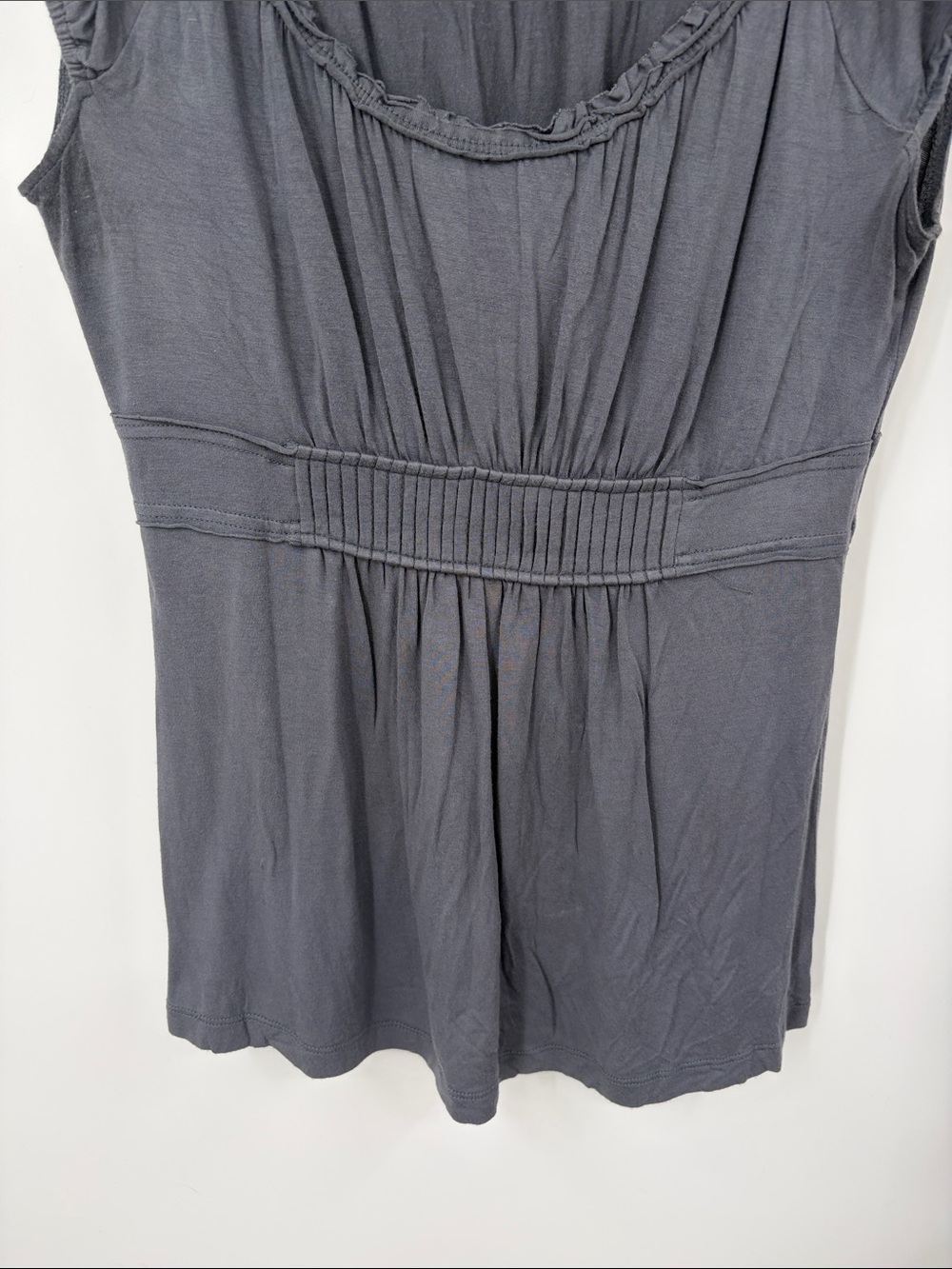 Spring+Mercer Grey Blouse Size Small - Picture 2 of 7